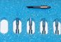Categoria reflexiva CB15UA do diamante 45° das lâminas 1.5mm do carboneto (5/pack) para o plotador do corte de Graphtec