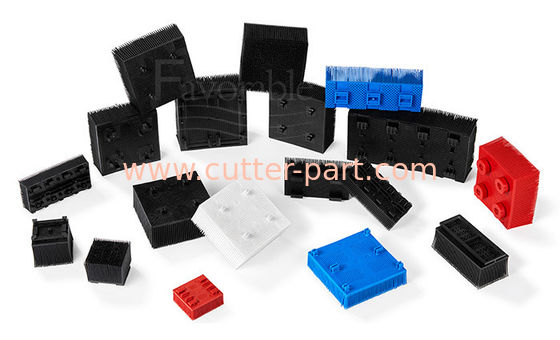 Blocos polis de nylon da cerda de escovas da cerda usados para máquinas do cortador de matéria têxtil do vestuário